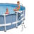 Intex Swimming Pool Ladder for 52" Wall Height Pools & Pool Side Vacuum Cleaner