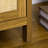 HOMCOM Bookcase with Cabinet and Open Shelves, Tall Bookshelf, Walnut