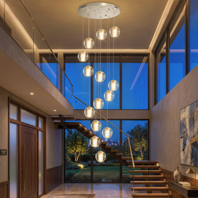 Hurleigh 14 - Light Globe Chandelier
