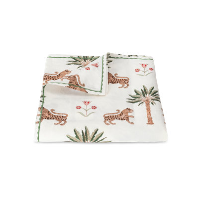 Matouk Tiger Palm Toile Tablecloth | Perigold