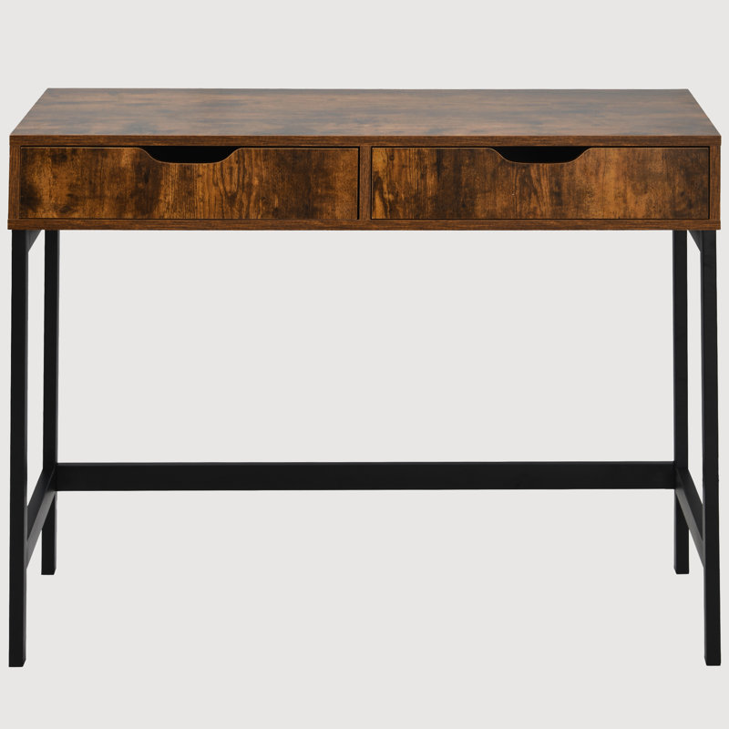 Nonita Dressing Table, Brown/Black