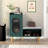 L-Shaped Multi functional Shoe Storage Cabinet with Bench and Cushion for  Entryways, Bedrooms, and Living Rooms-1110720601