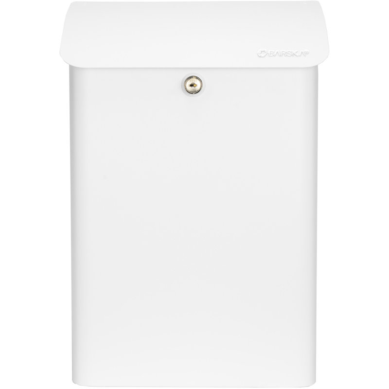 Wall-Mount Top Opening Mail Drop Box