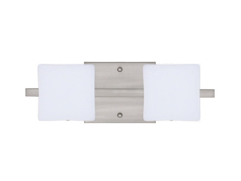 Catella 2 - Light Dimmable Vanity Light, Satin Nickel