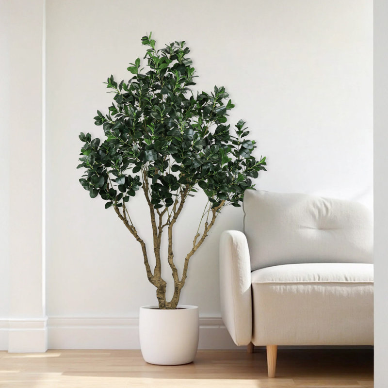 83" Artificial Silk Tree In Pot