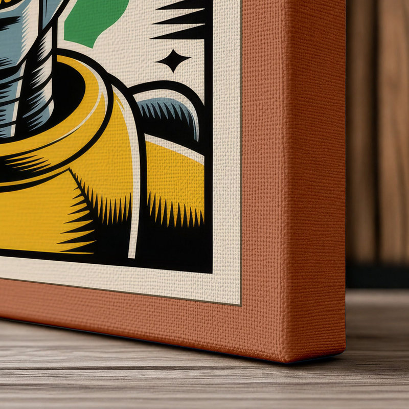 Print, 24x16 - 61.0 x 40.6 cm, Terracotta Border