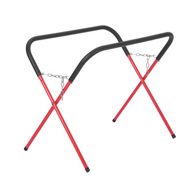 Établi portatif en acier avec support de charge de 227 kg (500 lb), porte-peinture rouge pour la réparation de carrosserie, table pliante robuste pour atelier de garage