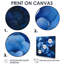 Bleu et blanc, hortensia Soundwave, hortensia, décoration murale-1111441439-1111441431-1111441424
