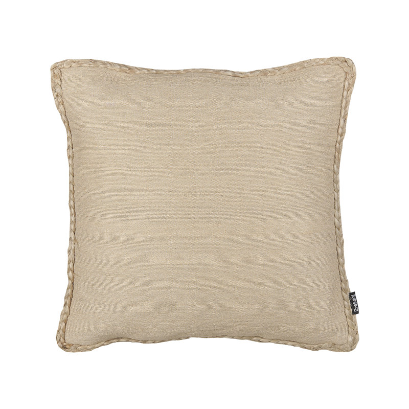 ELLIOTTIA Beige Square Cushion