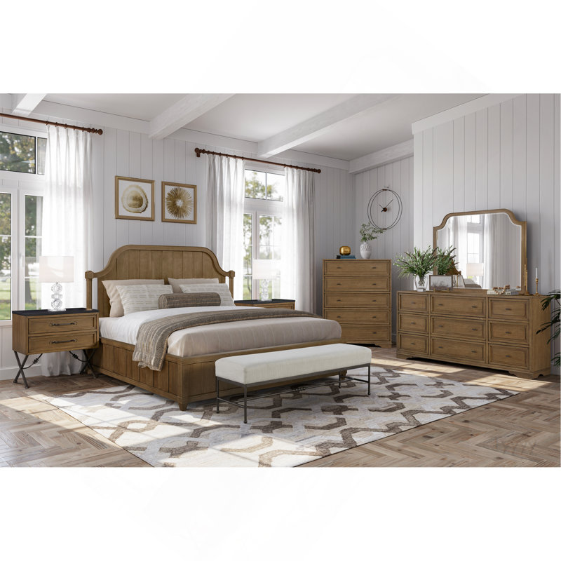 2 Drawer Nightstand - Almond