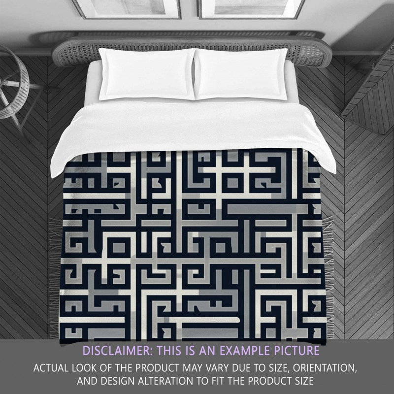 Polyester Geometric Shapes Comforter, Queen Comforter