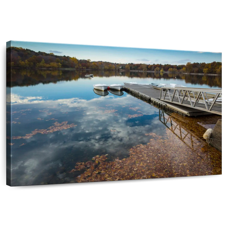 Lac Alvord Lonely Dock, H 30 po x l 45 po