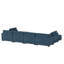8 Seater Corduroy Corner Sofa -581254943