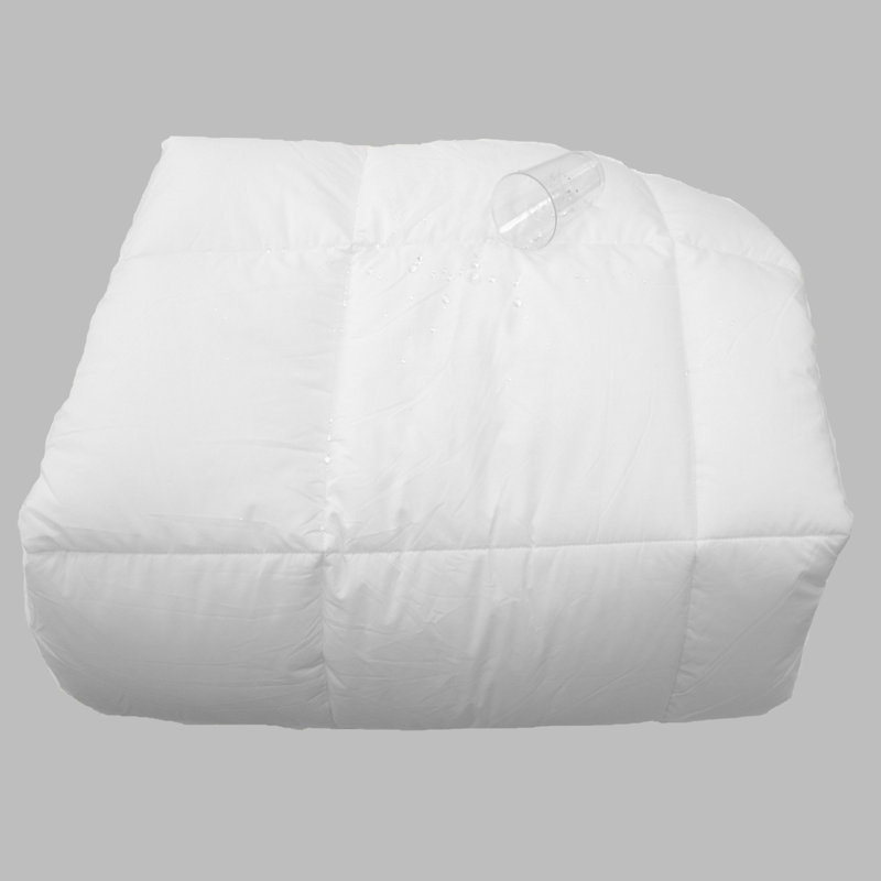 Édredon en duvet synthétique Adilynn, Double / Grand