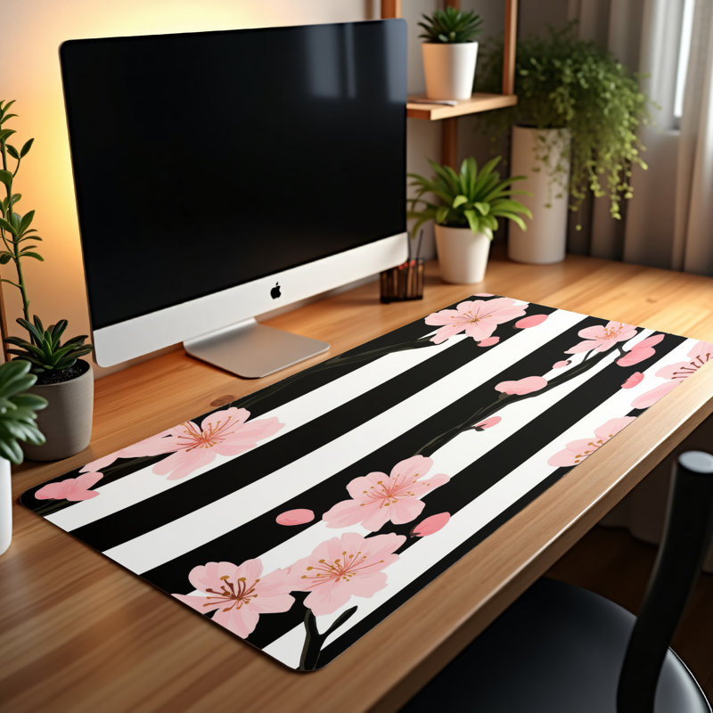 Polyester Desk Pad, 14.4x12.1