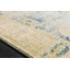 Bleu floral/Tapis décoratif doré-28780488
