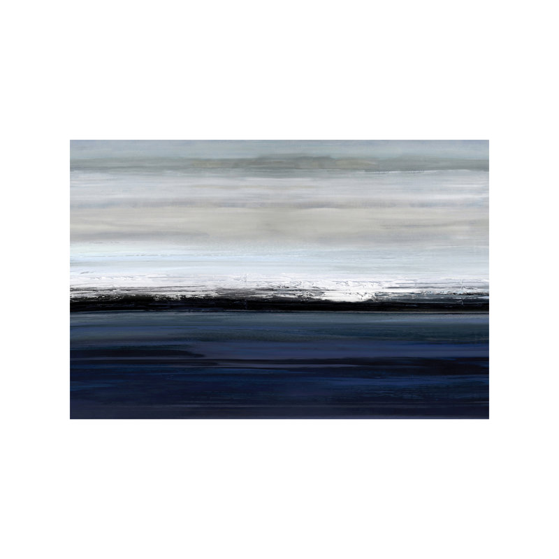 "At the Edge" par Rachel Springer, reproduction d’art, H 32 po x l 48 po x P 1,5 po, Toile tendue