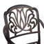 Chaise d'appoint de patio avec coussin Virdi-26703977