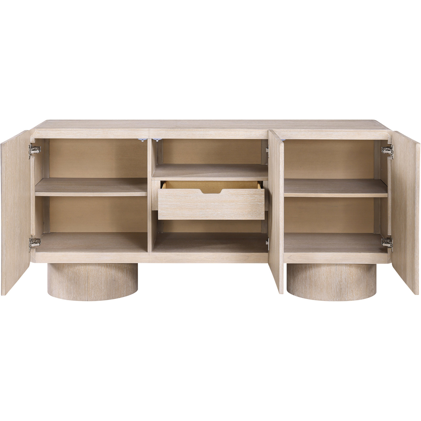 3-Door Sideboard Cabinet, Natural