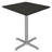 Regency Cain Square Breakroom Table & 4 M Stack Chairs-73412174-73412173-97266555