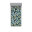 Rose pâle, vert, bleu sarcelle foncé / floral
