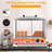 Hot Dog Steamer, Dog Steamer With Bun Warmer Adjustable Temperature