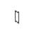 Purist 14 In. Pivot Shower Door Handle