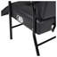 Fauteuil de shampooing inclinable avec repose-pieds - Fauteuil de coiffeur pour salon de coiffure en cuir polyuréthane noir