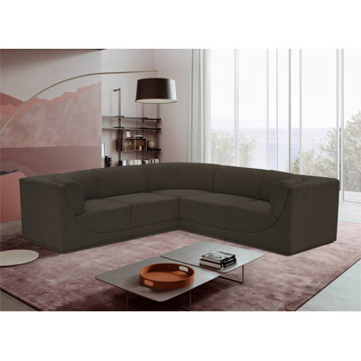 Canapé modulaire rembourré 5 pièces Ollie
