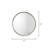 Refined Iron Round Mirror-84684134