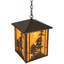 Luminaire suspendu carré 1 lumières Toomsboro