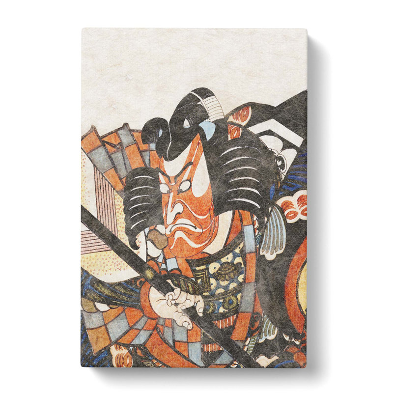 Danjuro Ichikawa II by Henry Alken - Wrapped Canvas, 60cm H x 40cm W x 3cm D