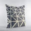 Plutus Black Beige Midnight Luxe Diamonds Luxury Throw Pillow-103835967-103835968