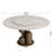 Amberly 53''/59'' Modern Round Dining Table With 360° Rotating Lazy Susan Kitchen Table For 4-10 People, One-step Installation-1711534789-1729406645