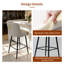 Bar Stool Upholstered Counter Height Bar Stool With Lion Knocker Breakfast Swivel Bar Chair For Kitchen Island-1607960592-1596031137