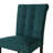 Black Wooden Dining Chair With Linen Cover-1465499066