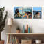 3 Piece Wrapped Canvas Print-1461227627