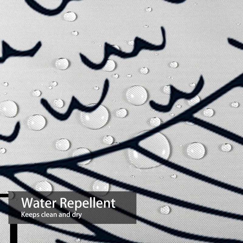 Rideau de douche Parrot, 72" L x 84" W