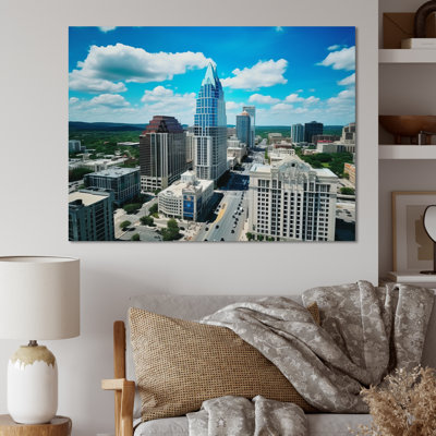 «Austin Dynamic Cityscape III», reproduction sur toile