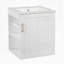 Meuble-lavabo moderne 20 po avec lavabo, armoire de salle de bain avec porte à fermeture douce-2102690083