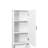 Laundry Cabinet With Doors And 1 Drawer,Tilt-Out Laundr Hamper,Adjustable Shelf