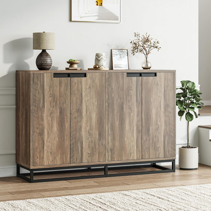 140cm Solid Wood Sideboard