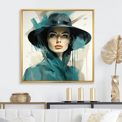 Portrait de femme haute couture haute couture IV