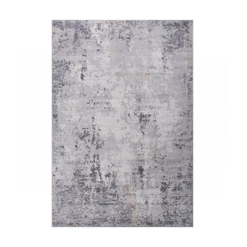  Tapis ivoire / sable / abstrait, Rectangulaire 2 pi x 3 pi