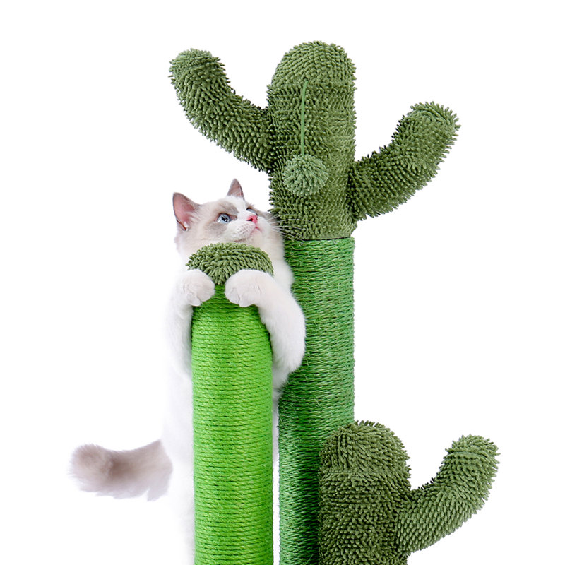 Brach Scratching Post, Large (27" H x 16.5" W x 16.5" D), Brown