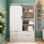 Armoire penderie haute avec tringle