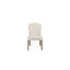 Chaise rembourrée Arch - Caramel et sable blanc (ensemble de 2)-1510200545