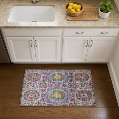 Premium Machine Washable Tara Panels Rug