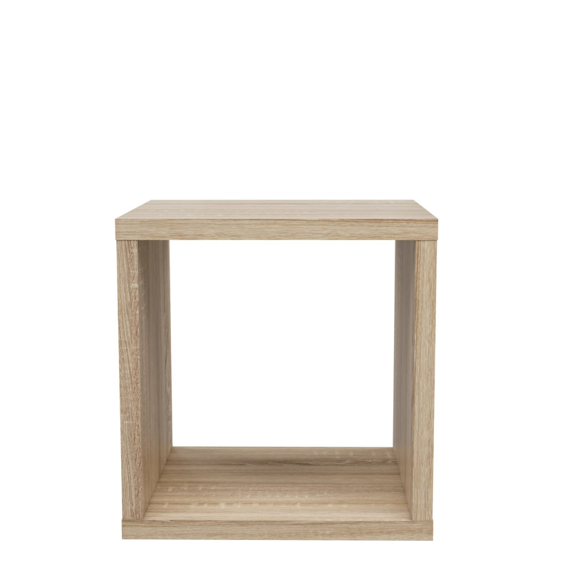 Bibliothèque à cubes H 14,96 "x l 14,96" Paterson, Chêne de Sonoma