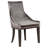 Terone 7-piece Rectangular Dining Table Set Distressed Noir-116490142